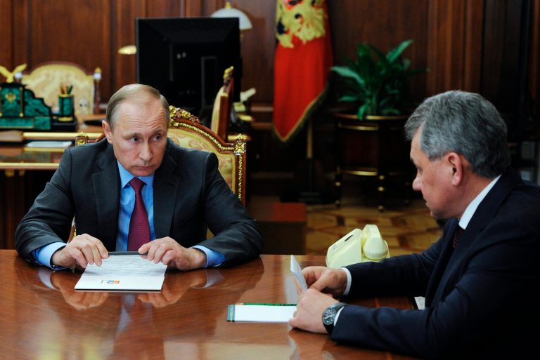 Russian President Vladimir Putin has ordered the start of the pullout of the Russian military from Syria starting Tuesday. (Mikhail Klimentyev, Sputnik, Kremlin Pool Photo via AP)