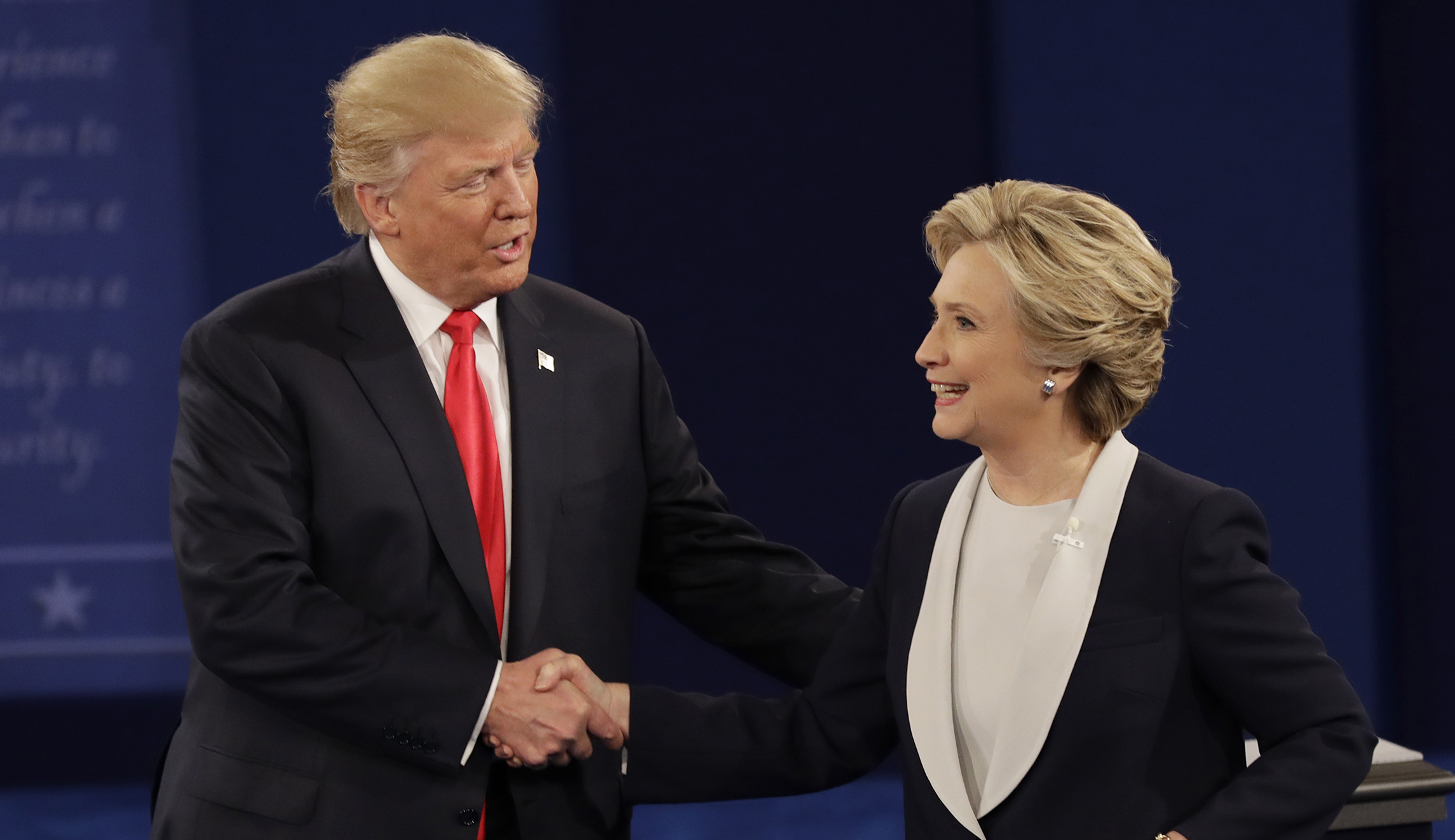 Former Clinton adviser shares video of Clinton practicing how to dodge Trump hugs