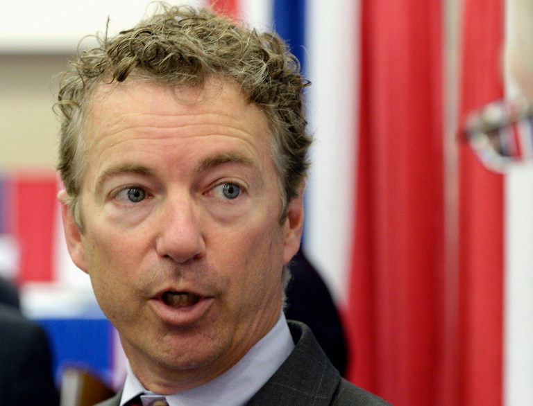 Sen. Rand Paul, R-Ky. sponsored a bill to cut financial aid to Egyp. (AP/Timothy D. Easley)