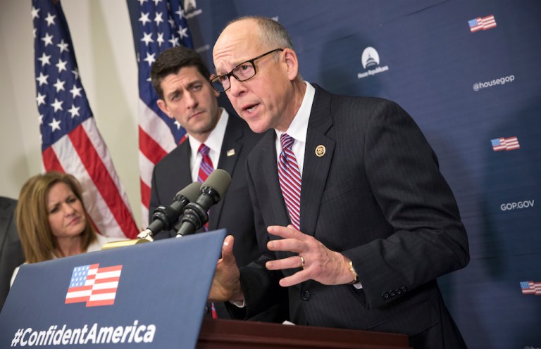 Walden, a congressman from Oregon, became the chair of the NRCC in 2012. (AP Photo/J. Scott Applewhite)