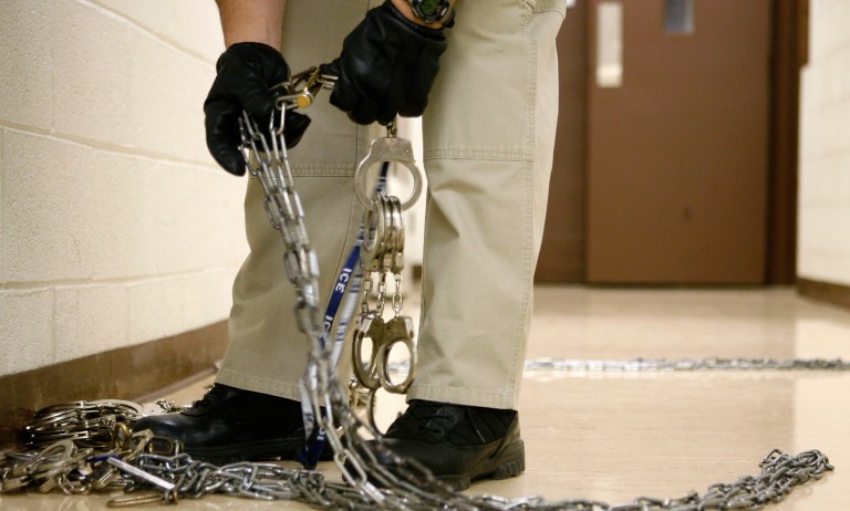 A tenth illegal immigrant has died while in the custody of U.S. Immigration and Customs Enforcement in fiscal 2016. (AP Photo/Brian Kersey)