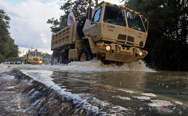 Our National Guard celebrated its 380th birthday Dec. 13, making it America's oldest military force. (AP Photo/Max Becherer)