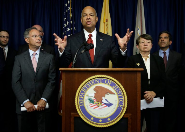 JehÂ Johnson noted in a statement that it was a joint effort between DHS and the three governments. (AP Photo)Â 