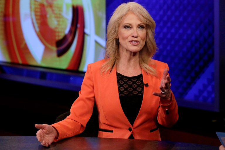 White House counselor Kellyanne Conway said Monday she has no evidence of President Trump's claim that President Obama ordered his phones to be tapped (AP Photo/Richard Drew)