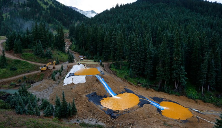 The Supreme Court on Monday denied New Mexico's petition to hold Colorado responsible for the 2015 Gold King Mine spill that resulted in 3 million gallons of toxic sludge sullying into the waterways of New Mexico and two other western states. (AP Photo/Brennan Linsley, File)
