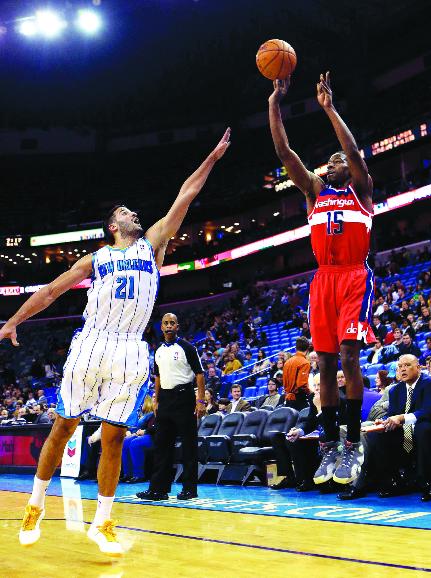Wizards earn first road win of season in New Orleans