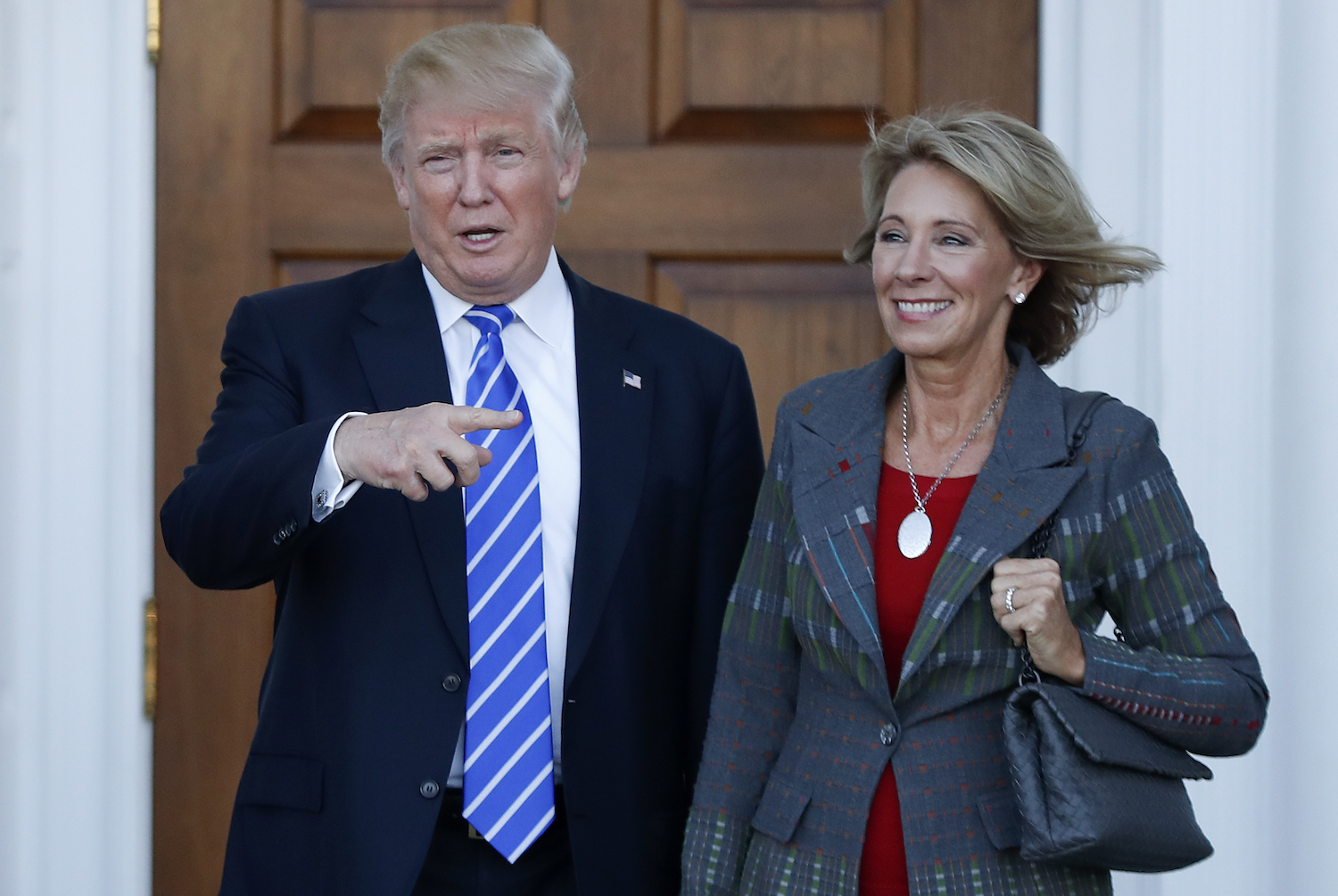 The Silent Majority stands with Trump and DeVos