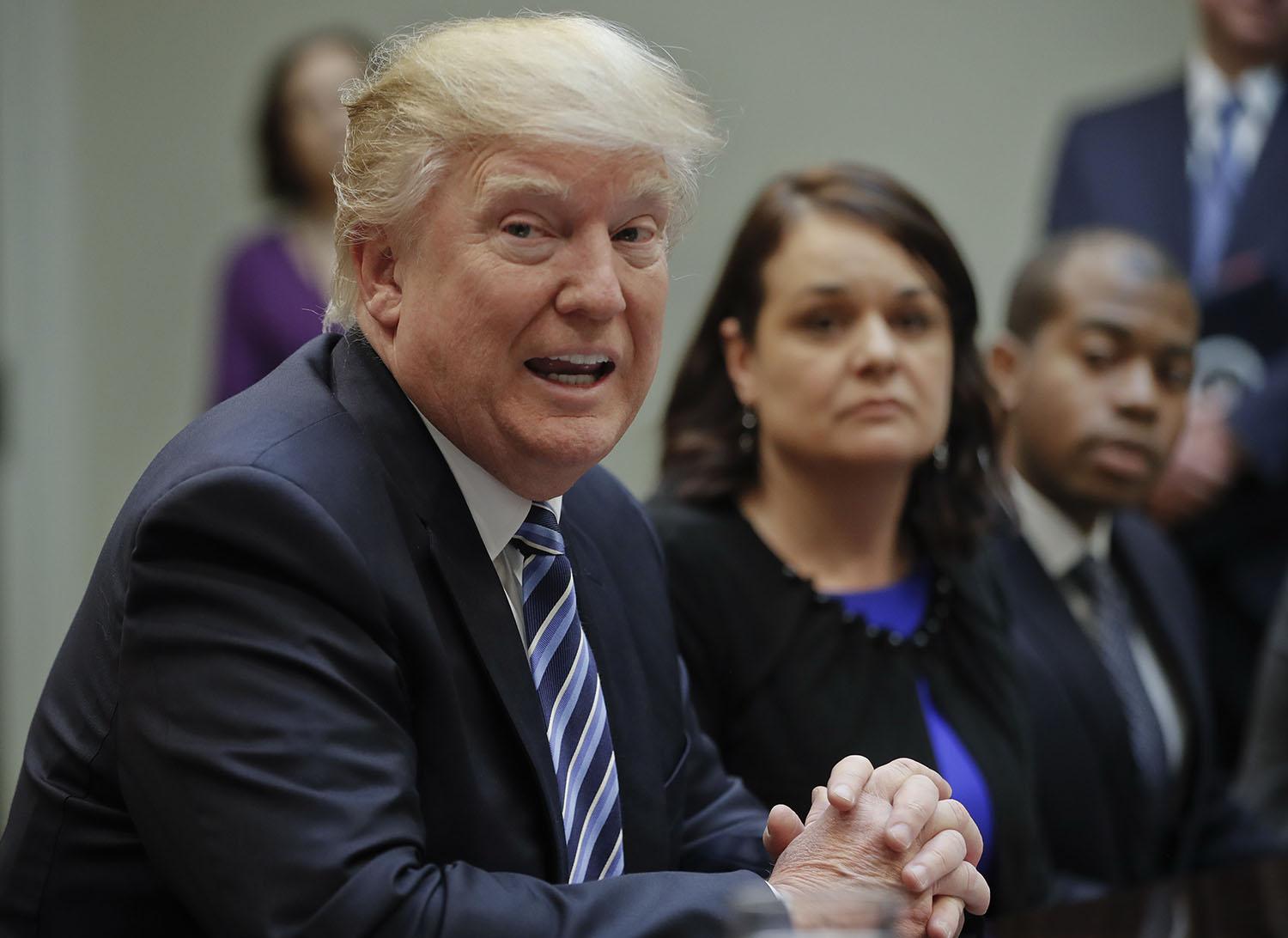 White House proactively spills Trump tax return news