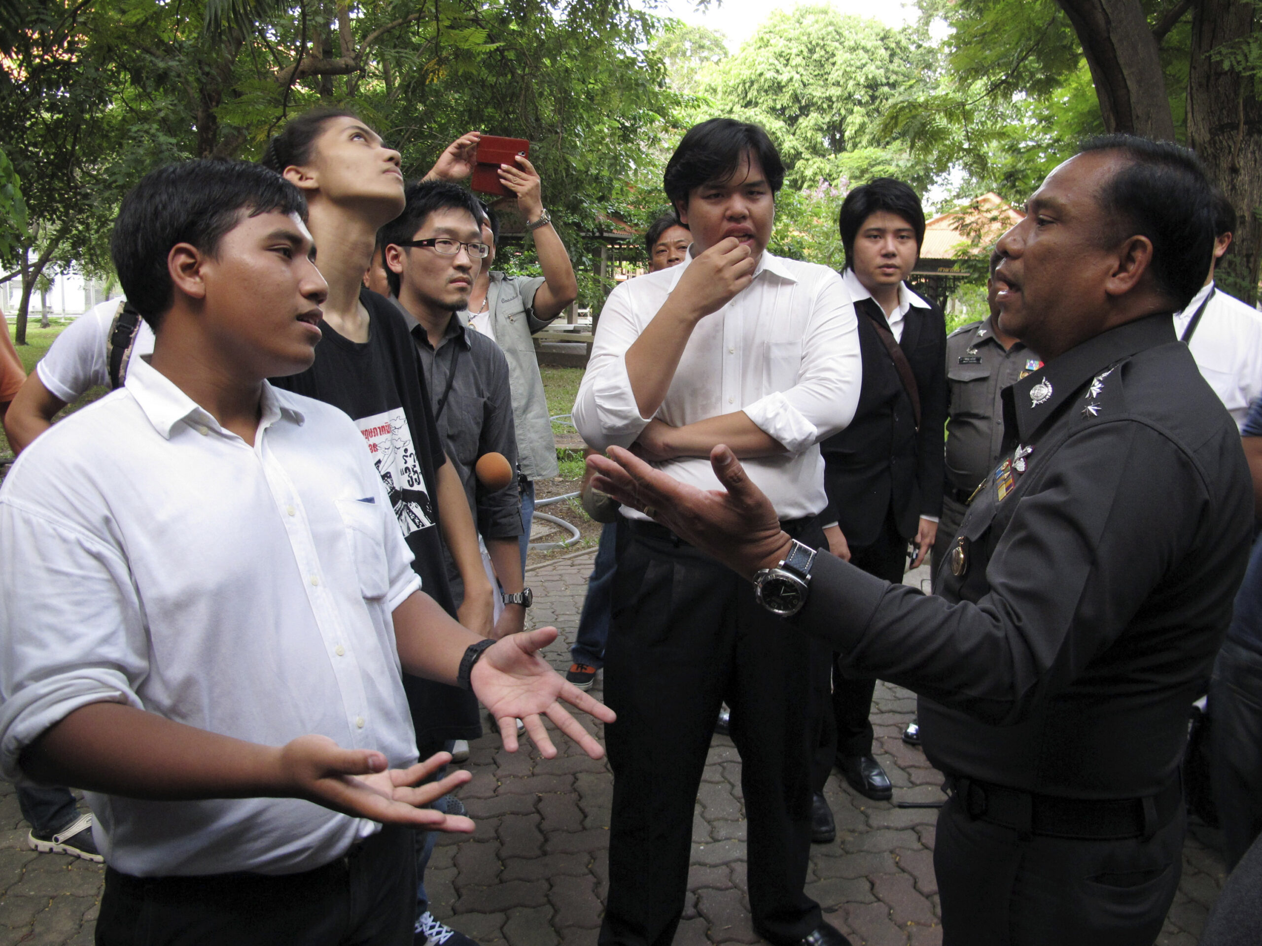 At campuses, cracks in Thailand’s peaceful facade