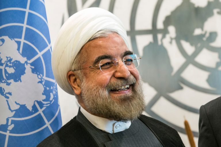 Iranian President Hassan Rouhani (Getty images/Andrew Burton)