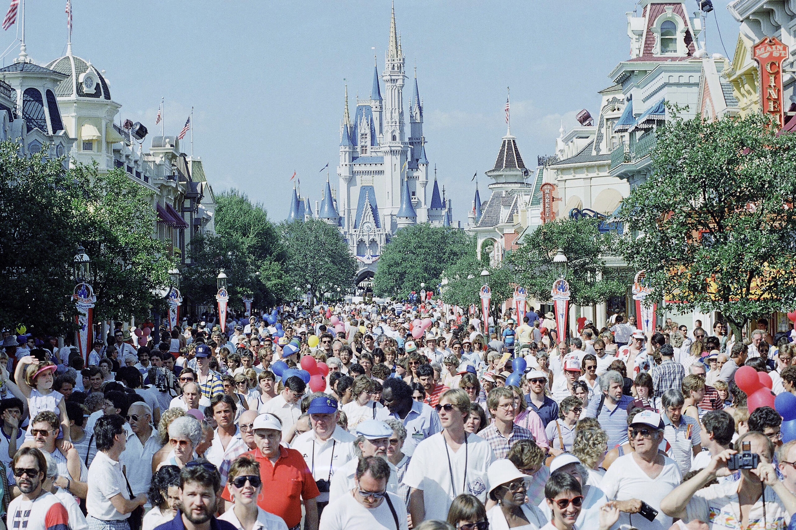 Metal detectors installed outside Orlando’s three major theme parks