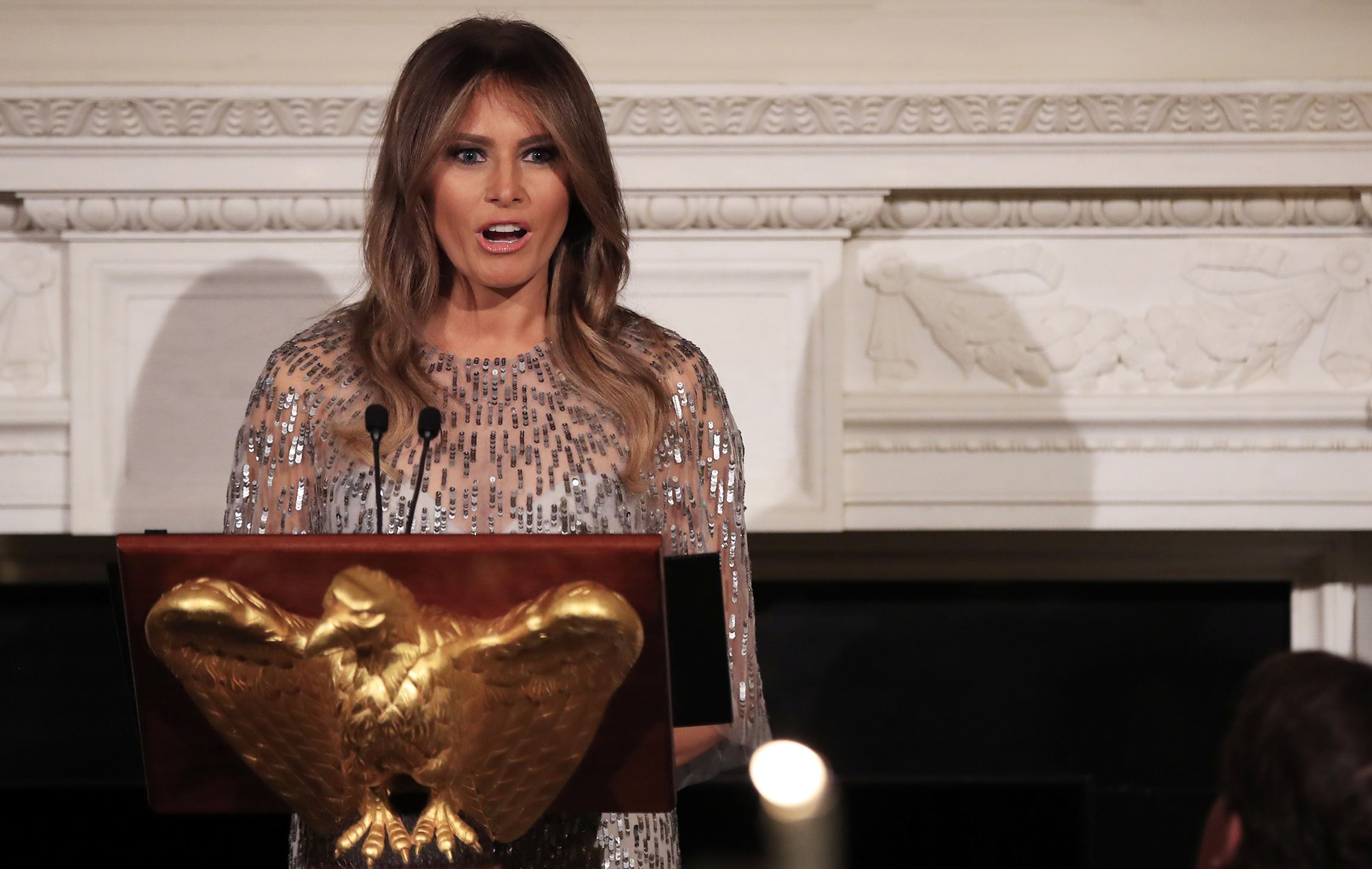 Melania Trump calls Hurricane Harvey and Irma first responders ‘guardian angels’