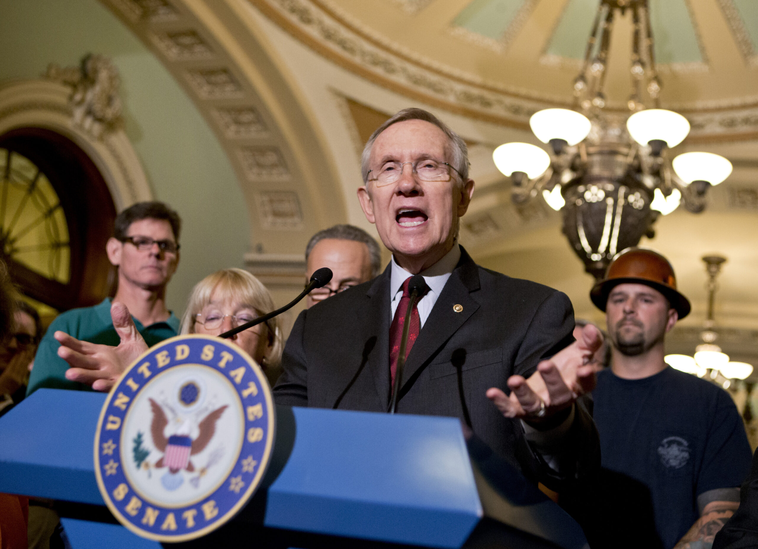 Harry Reid to fellow Senators: ‘Sit down and shut up’