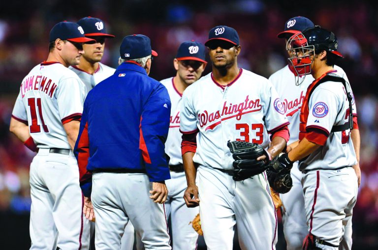 Jeff Roberson/AP
Right-hander Edwin Jackson went 10-11 with a 4.03 ERA in 31 starts in 2012.
