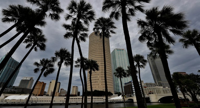 Several tornado warnings were issued Saturday throughout Florida in connection to Irma, currently a Category 3 storm.. (AP Photo/Chris O'Meara)