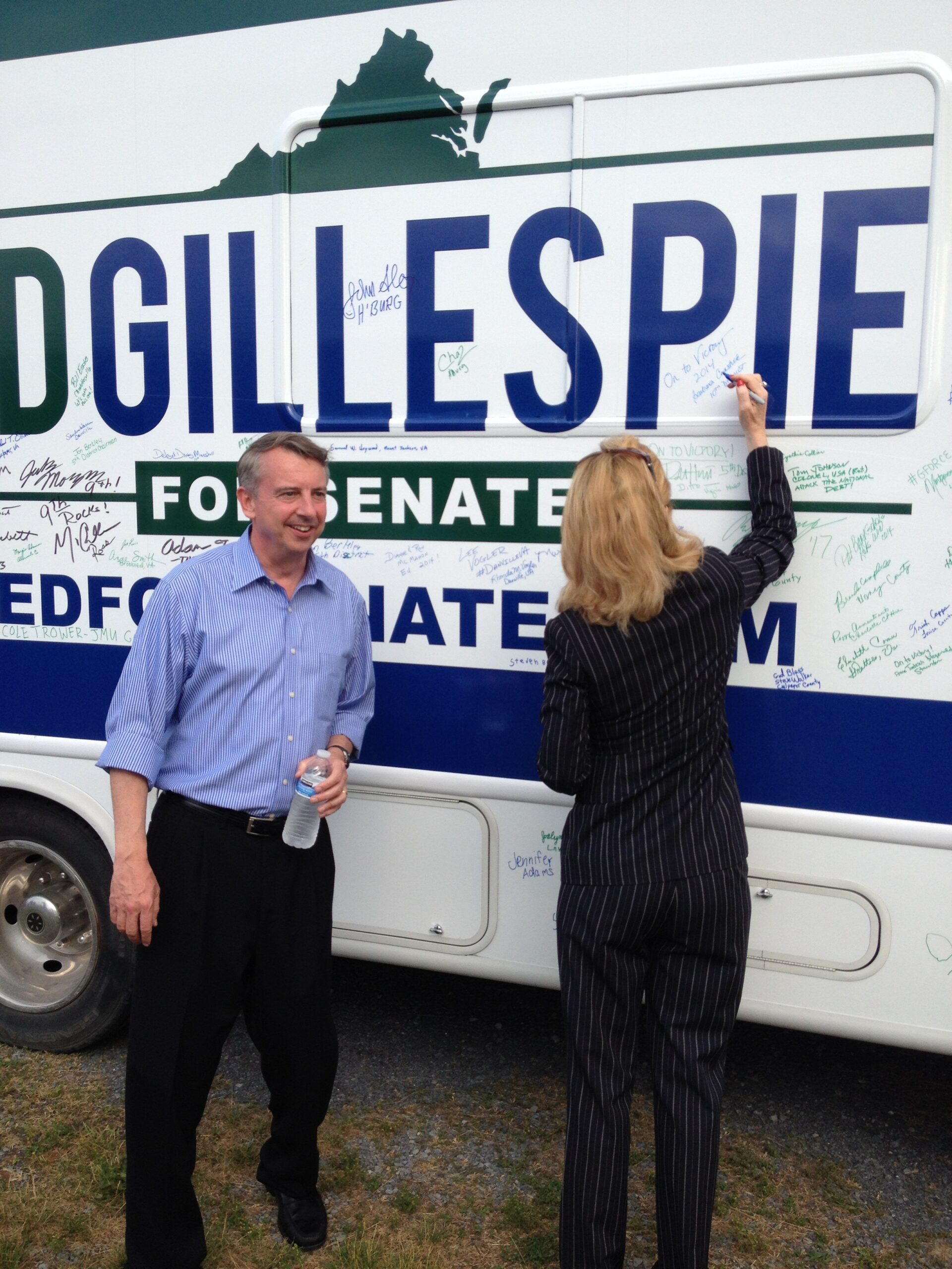 Virginia’s Ed Gillespie says his Senate victory would give GOP control