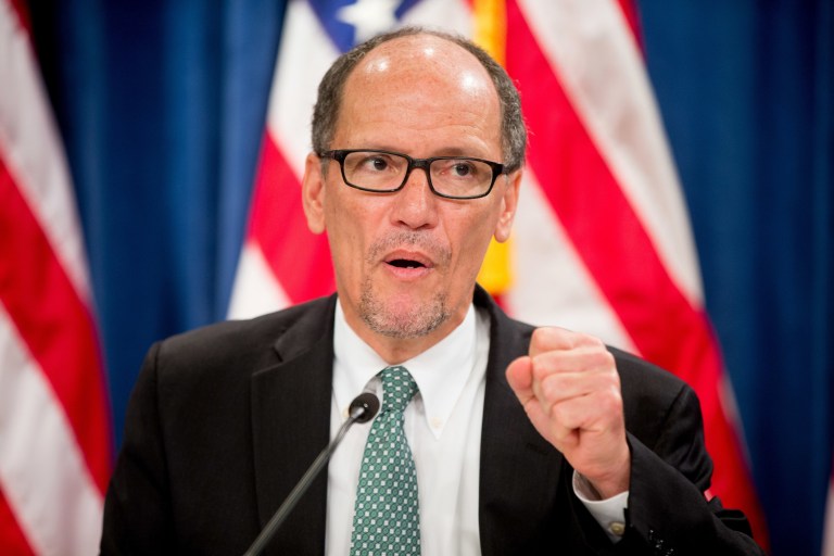 Tom Perez's excommunication of pro-life candidates from his party implies that the winning strategy won't be used again. (AP Photo/Andrew Harnik)