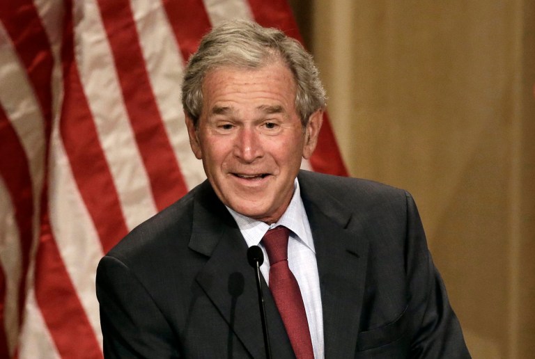 Former President George W. Bush is set to headline a fundraiser in support of Sen. Pat Toomey in Philadelphia Friday. (AP Photo/LM Otero, File)