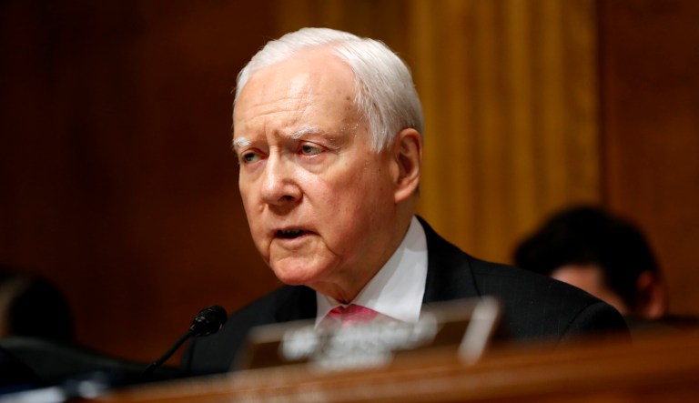 Sen. Orrin Hatch, R-Utah, said Thursday Senate Finance Committee is expected to hold hearings on healthcare when it returns to Washington next month. (AP Photo/Pablo Martinez Monsivais)