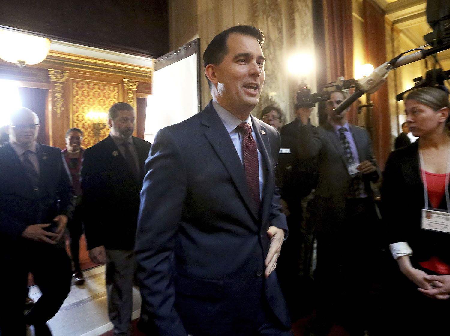 For the third time, Walker denies interest in being labor secretary