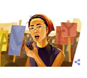 Google, Smithsonian Honor Activist Who Praised Bin Laden, Mao, Terrorists