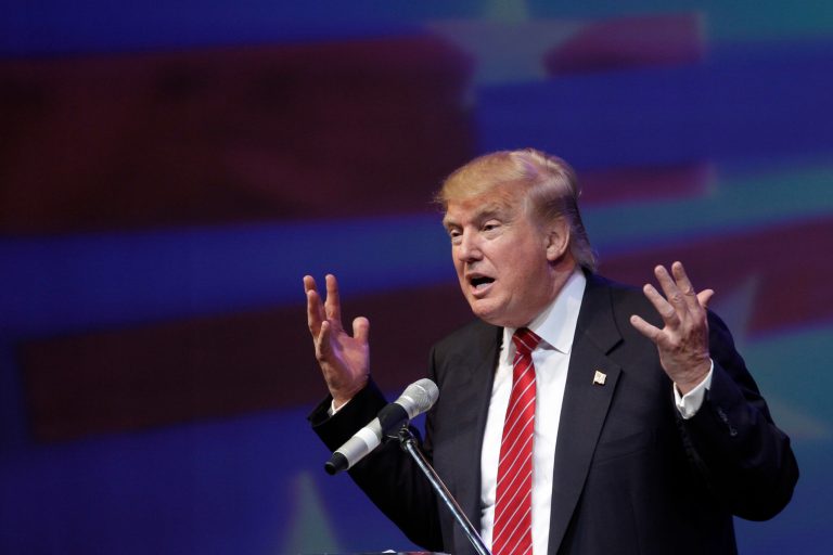 Republican presidential hopeful Donald Trump will participate in theÂ Fox News debate for the 10 candidates who rank highest based on an average of the most recent national polls.Â (AP Photo/Danny Johnston)