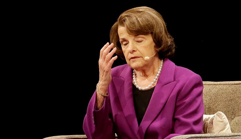 Sen. Dianne Feinstein, D-Calif., released the Fusion GPS transcript after Senate Judiciary Committee Chairman Chuck Grassley, R-Iowa, refused to heed calls to release the record of the August 2017 interview. (AP Photo/Jeff Chiu)