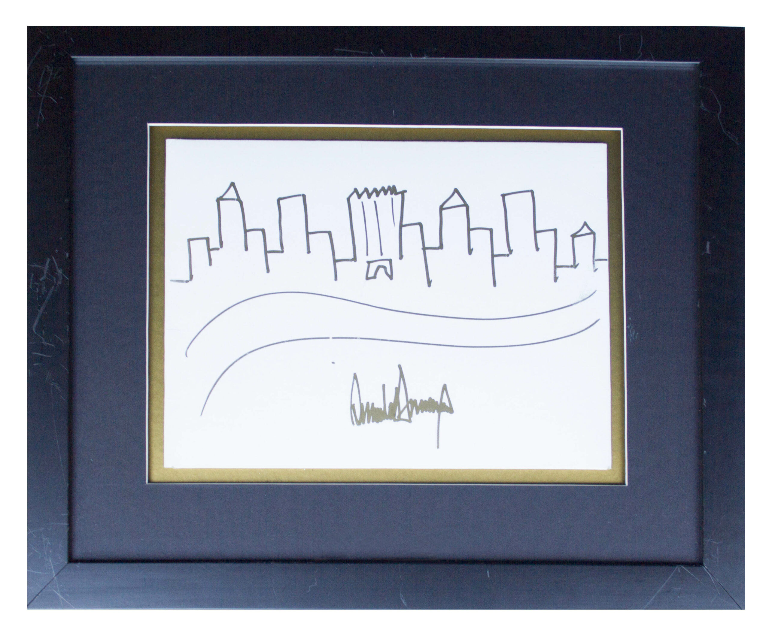 Trump NYC skyline sketch fetches $29,000, 3-times opening bid