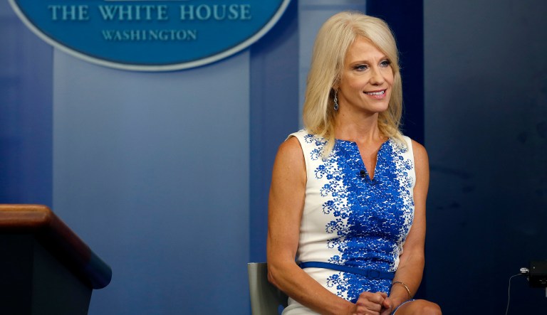 White House counselor Kellyanne Conway thinks people need to show first lady Melania Trump 
