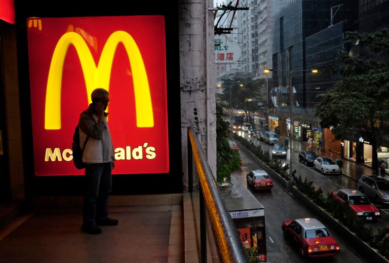 McDonald’s US sales slip again in May