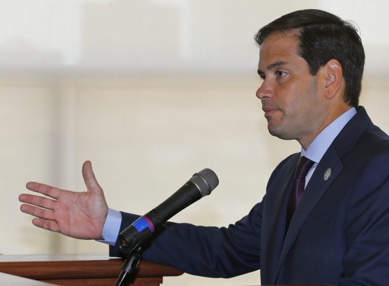 During an interview with Fox News' Martha MacCallum, Marco Rubio called out Democrats for 