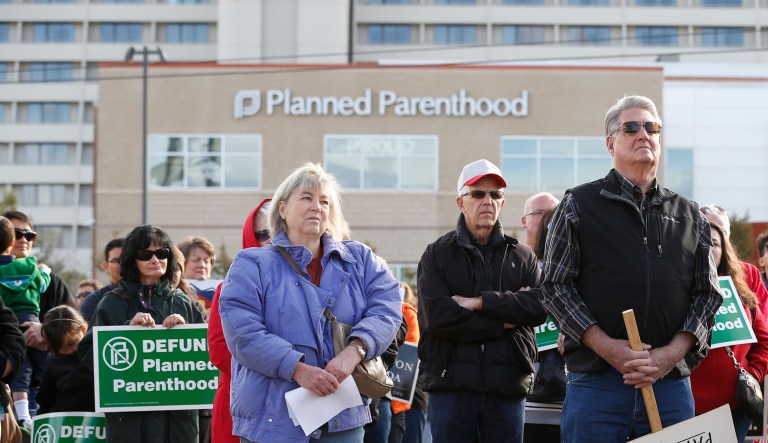 What this musical resistance doesn't realize is that they're getting played. (AP Photo/Brennan Linsley)