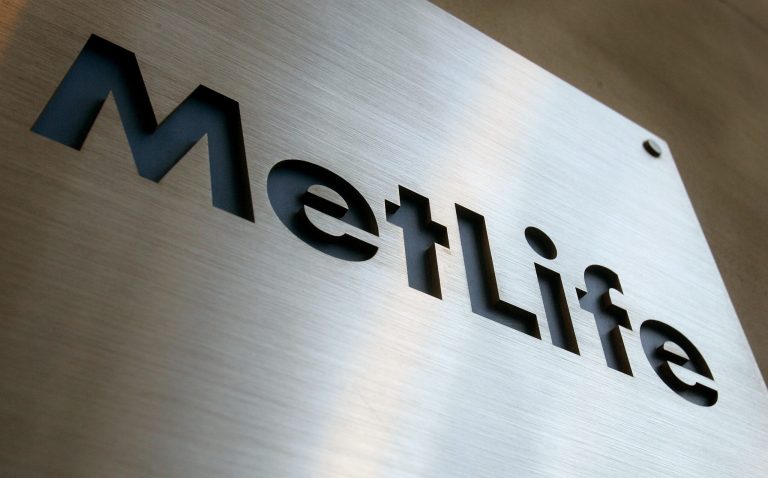 A MetLife sign is seen Jan. 31, 2005 in New York City.Â MetLife asked a court on Monday to force federal regulators to hand over 500 pages of documents related to the decision to declare the company a potential threat to the financial system and regulate it as a bank.Â (Photo by Mario Tama/Getty Images)