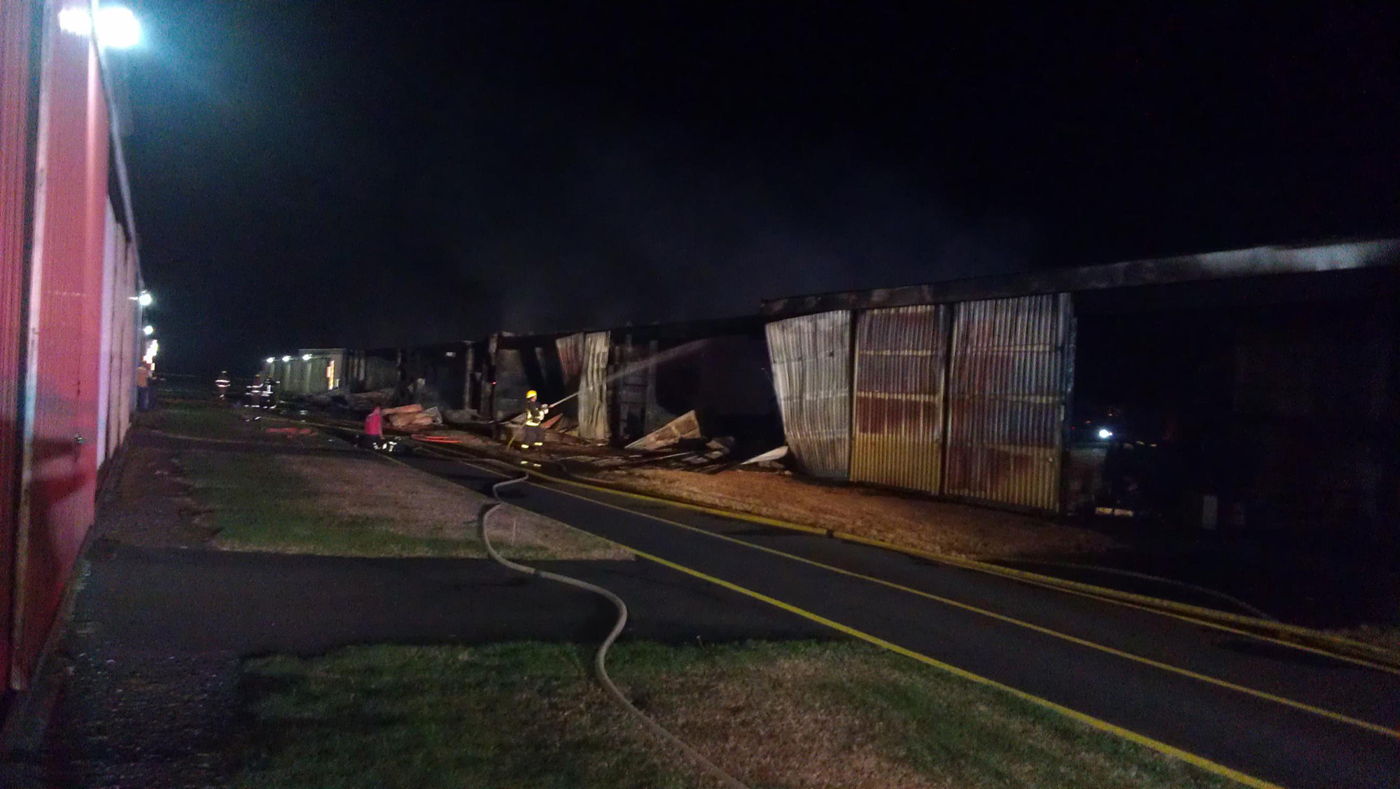 Washington airport fire burns a dozen small planes