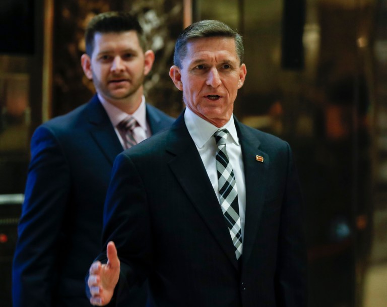 Mike Flynn’s Son Fired From Trump Transition for Pushing Conspiracy Theory
