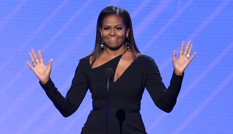 This week, former first lady Michelle Obama said this to an audience in Boston: 