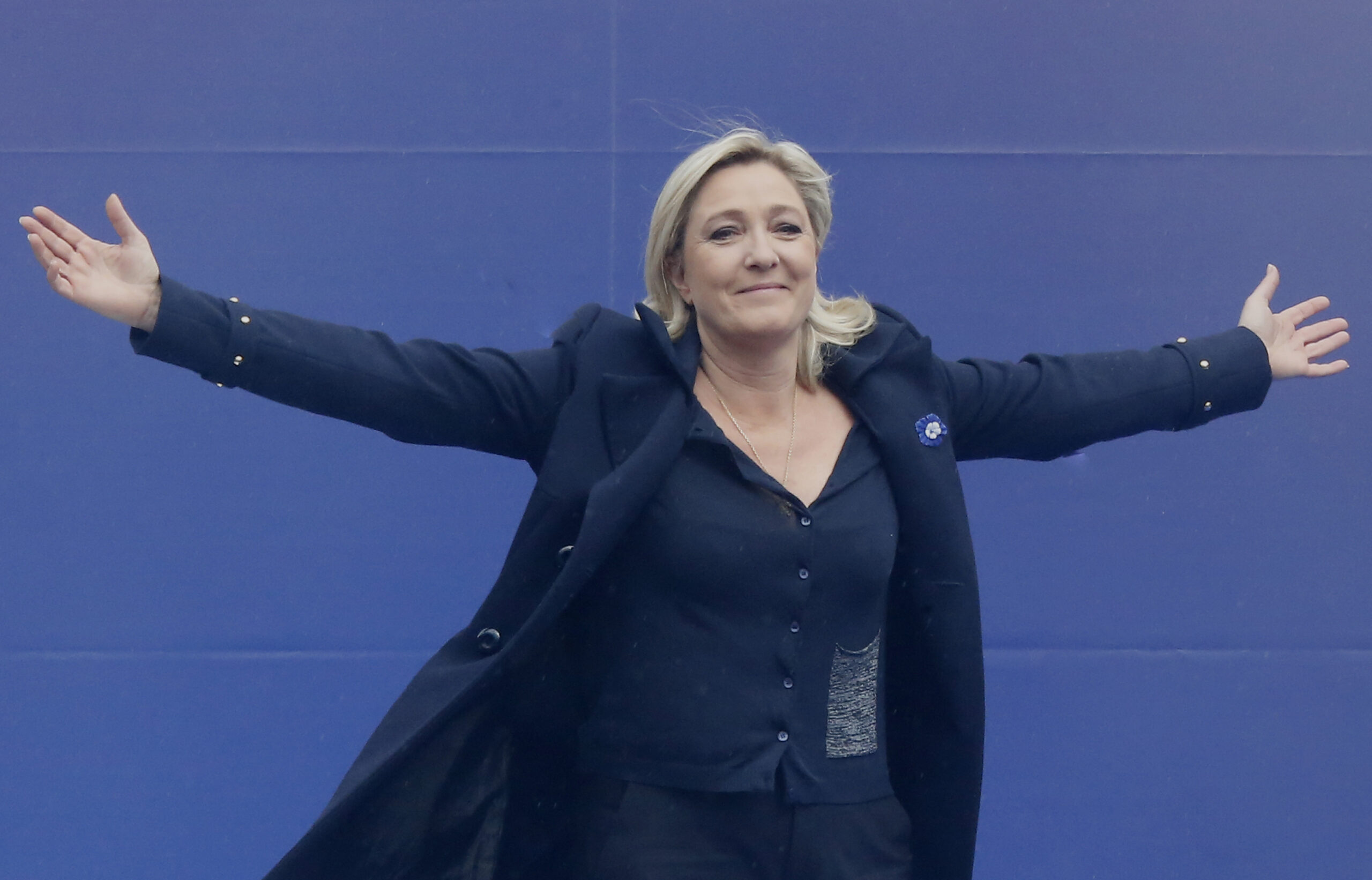 French far-right marches toward European elections