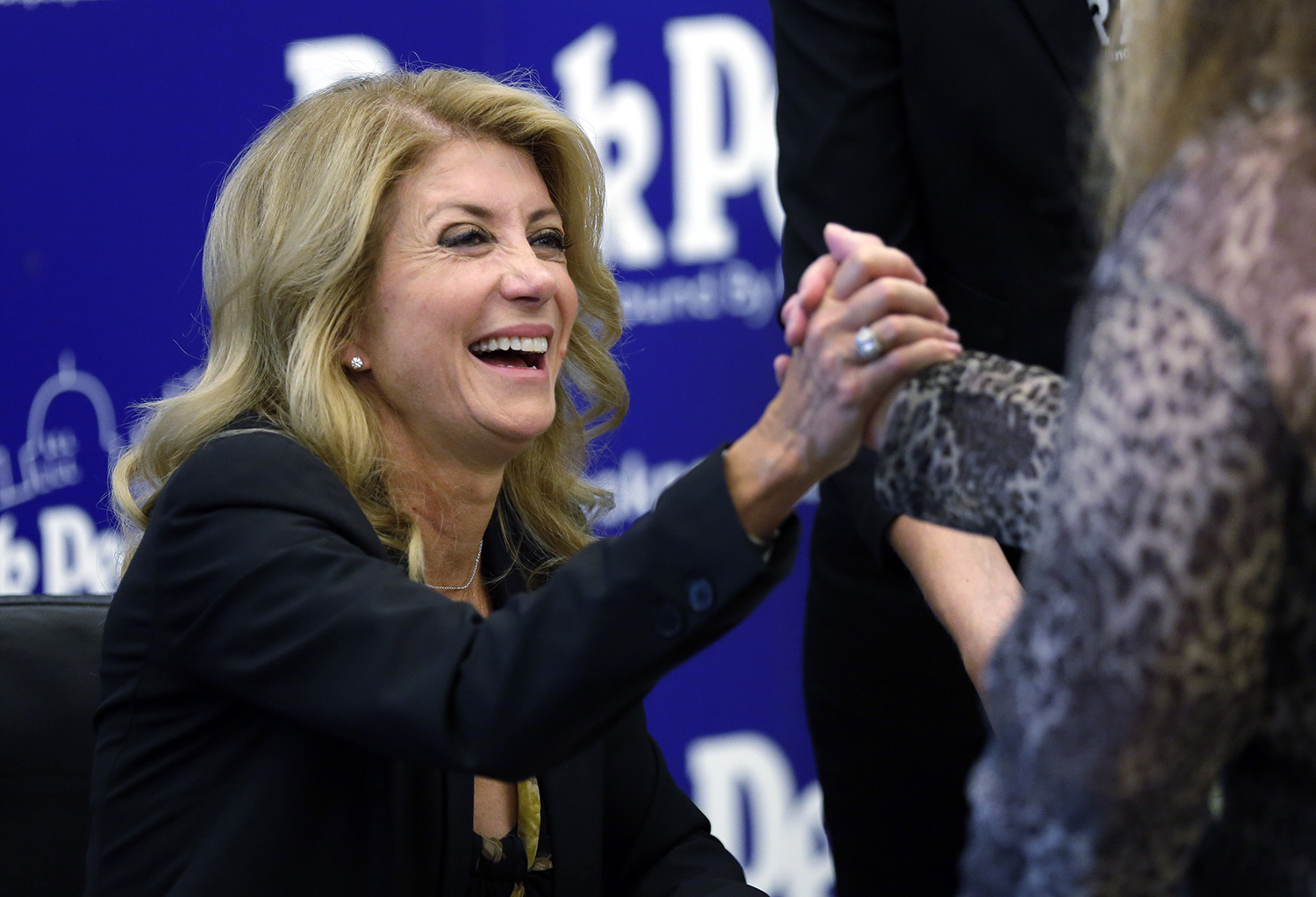 Joyful Wendy Davis says she’s ‘fighting back tears’ after abortion ruling