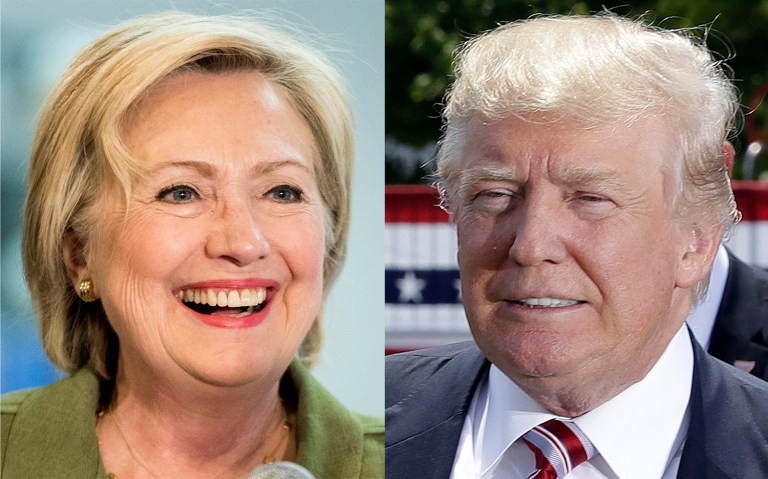 Republican presidential candidate Donald Trump said Hillary Clinton 