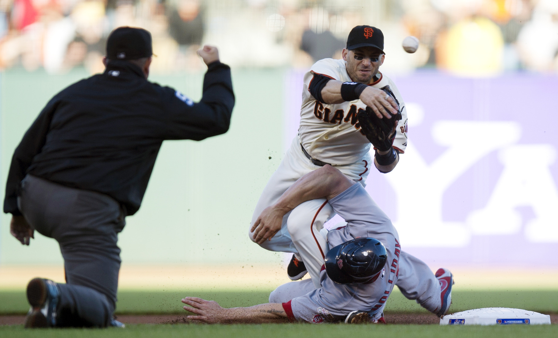 Giants strike back vs. Cardinals to even NLCS