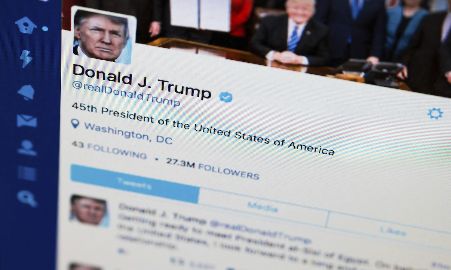 If you don’t want Trump’s tweets to matter, then shrink the government
