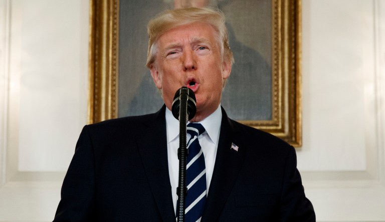 President Trump says, 