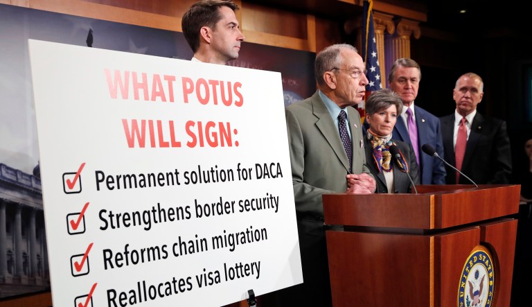 Republicans need to tailor immigration reform as narrowly as possible. Not everything needs to be fixed at once. (AP Photo/Alex Brandon)