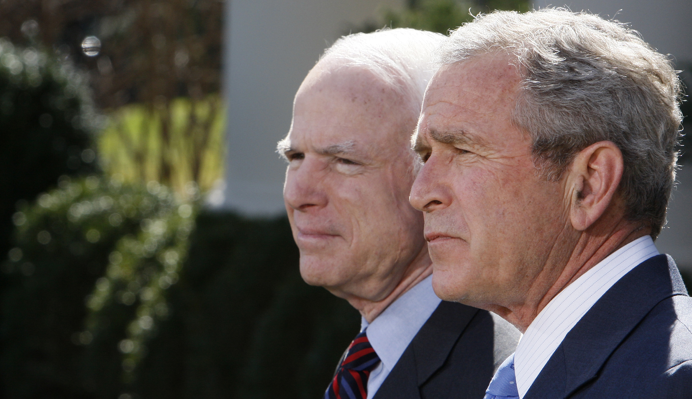 George W. Bush on John McCain: I called to encourage him, ‘instead he encouraged me’