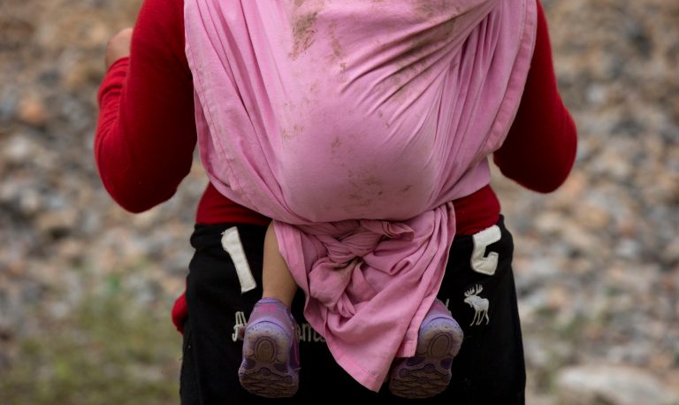 The change could deter some mothers from traveling to the U.S. if it meant being separated from their children in the U.S. (AP Photo/Rebecca Blackwell)