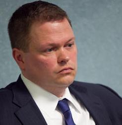 Kristopher Baumann, President of the Fraternal Order of Police.  In Washington, DC on Monday February 28, 2011.