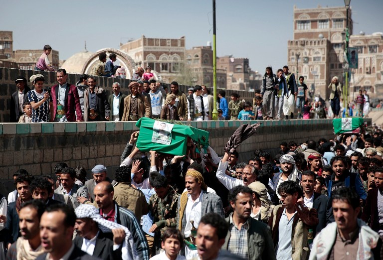 Yemen Foreign Minister Abdul-Malik al-Mekhlafi said on Wednesday that reports that operations were suspended following a raid that killed multiple civilians and one Navy SEAL were not true, according to the Associated Press. (AP Photo/Hani Mohammed)
