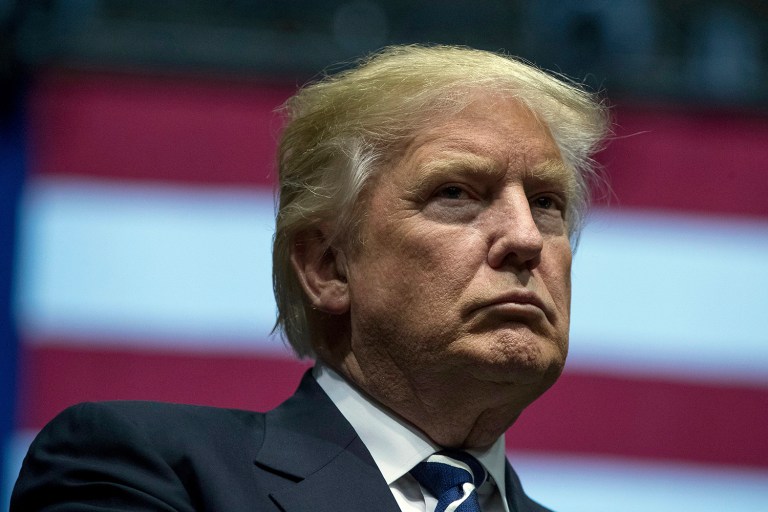 President-elect Trump downplayed claims that Russia hacked into the DNC and emails from top Hillary Clinton officials. (AP Photo/Andrew Harnik)