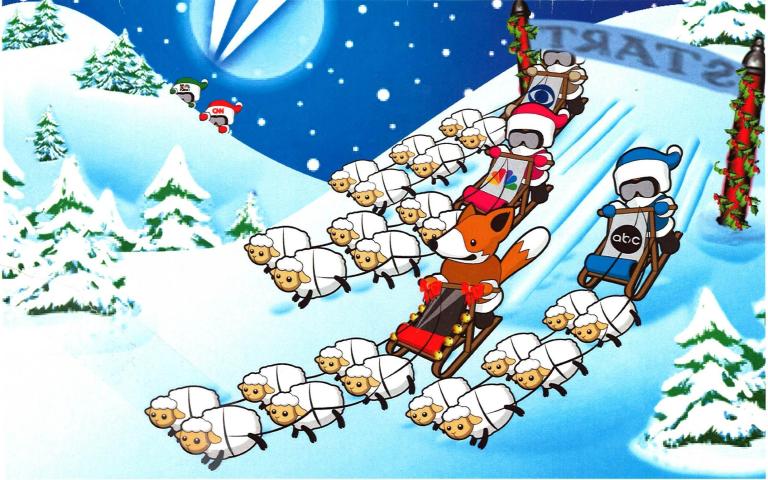 Fox News sends out holiday jabs and a festive jingle