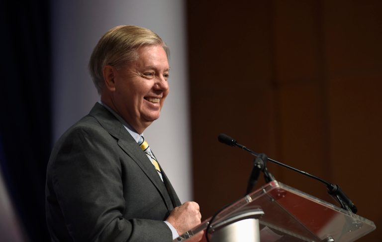 So many other no-chance GOP candidates are failing to show the same dignity as Graham. (AP Photo/Susan Walsh)